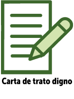 Carta de trato digno Botón Carta de trato digno
