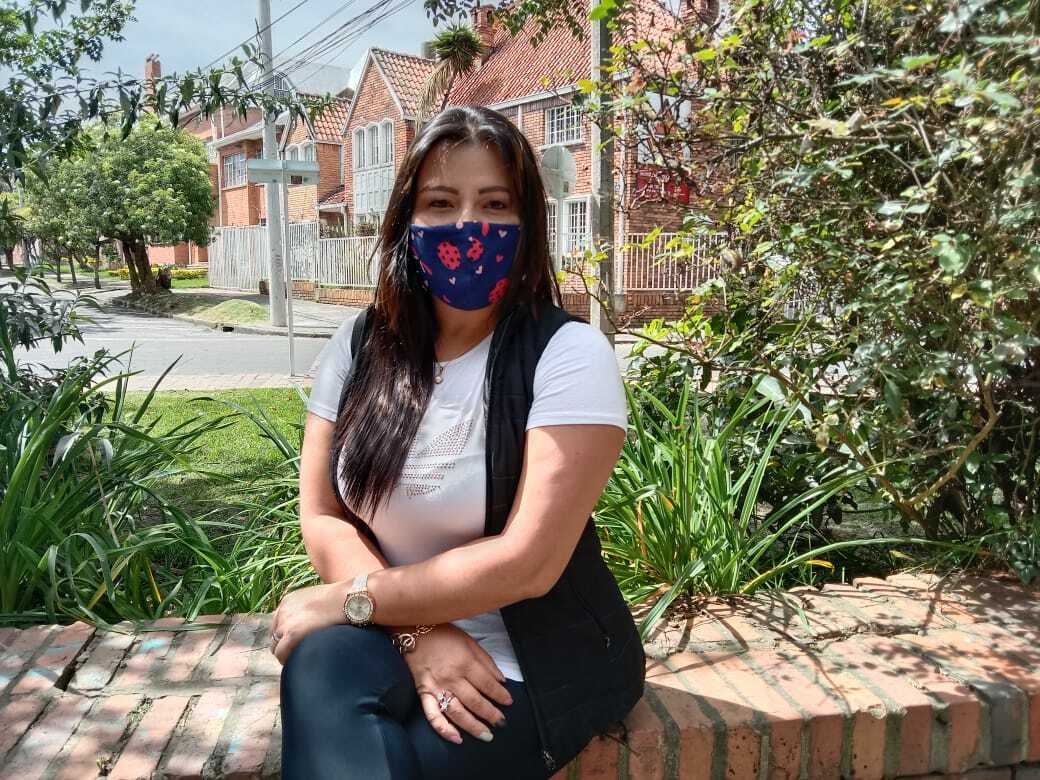 Gianna Hernández, cocreadora del colectivo Gente de Zona Trece. Foto: Comunicaciones de la Sec. de Ambiente. Gianna Hernández, cocreadora del colectivo Gente de Zona Trece.